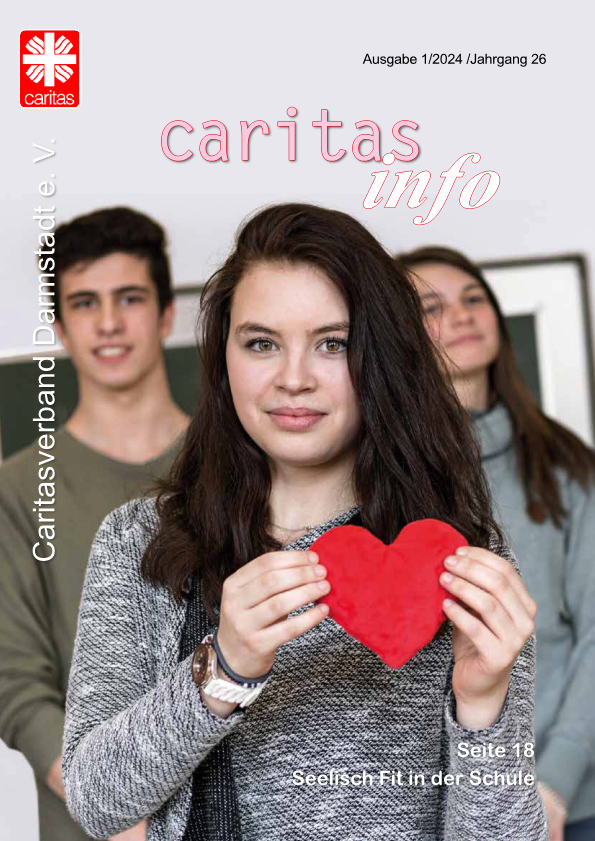 Titelseite Caritas-Info Magazin