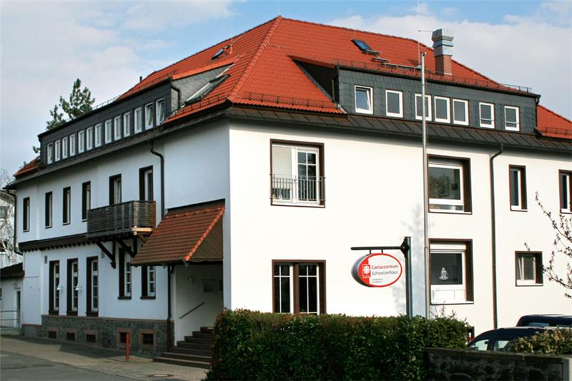 Gebäudeansicht Caritaszentrum Schweizerhaus