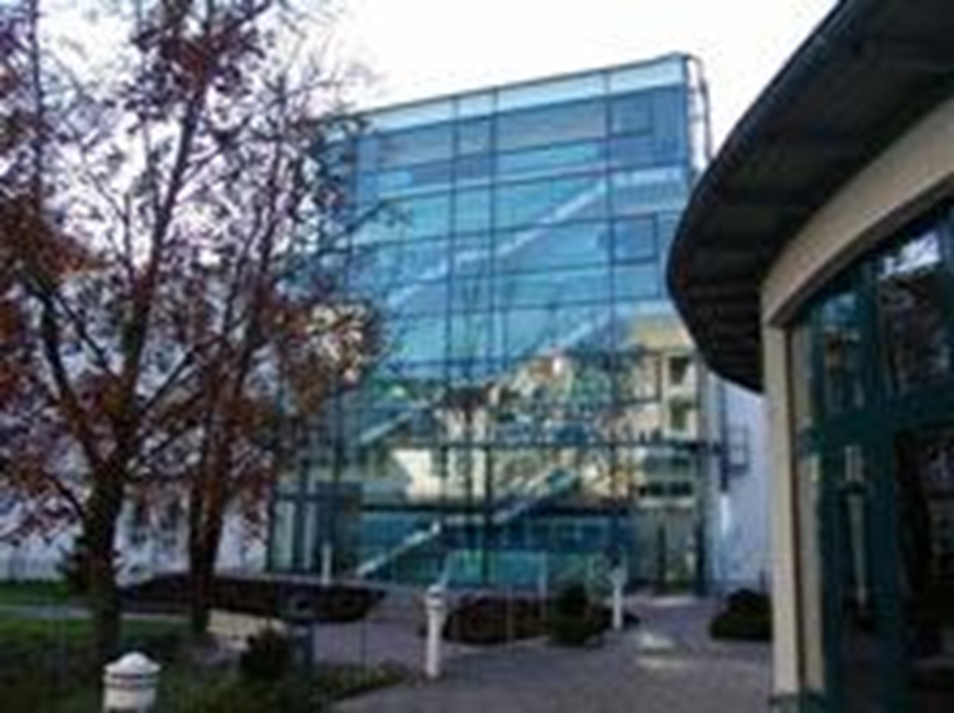 Aussenansicht Gebäude des St. Marien Krankenhaus Lampertheim