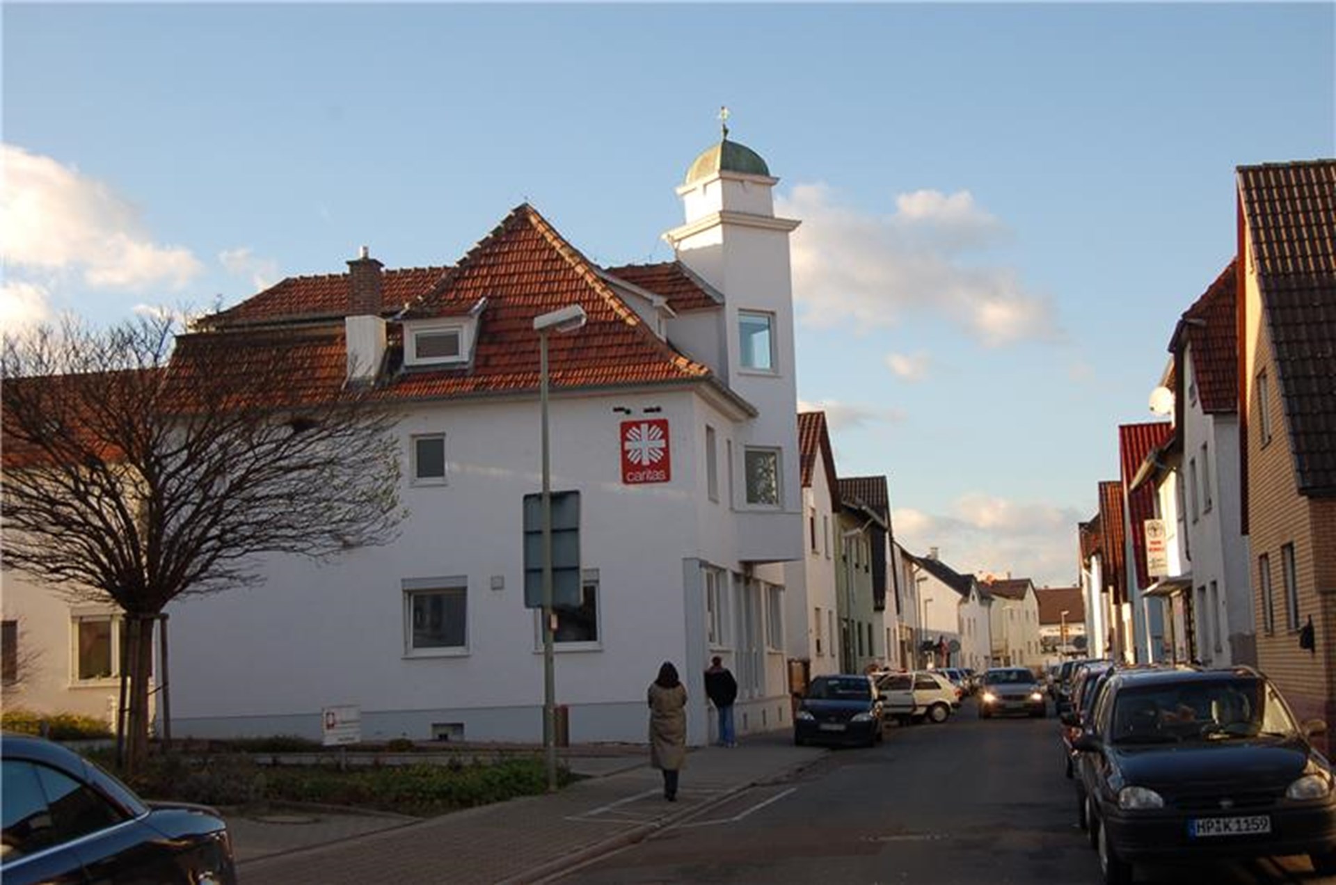 Altbau in dem Caritasangebote in Lampertheim stattfinden